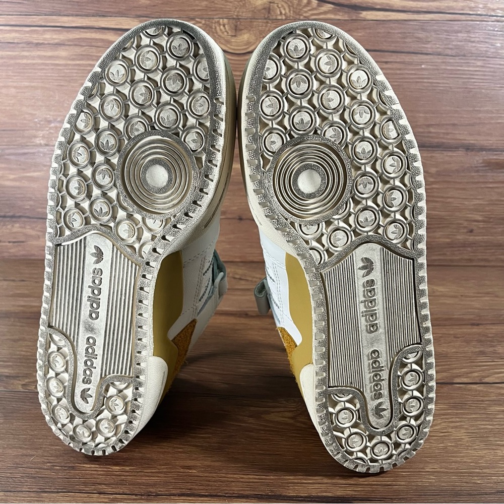 Adidas Forum 84 Low ‘Victory Gold’‎ Leather Sneakers Men’s Size 10 Shoes - Picture 8 of 10